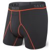 SAXX Boxerky KINETIC HD BOXER BRIEF blck/vermil