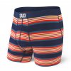 SAXX Boxerky ULTRA BOXER BRIEF FLY námornícky pruh