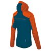KARPOS Pánska bunda VINSON JACKET moroccan blue/tangerine tango - oranžová