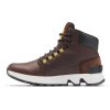 SOREL Pánske zimné topánky MAC HILL™ MID LTR WP tobacco/black - hnedé