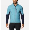 COLUMBIA Pánska bunda M PEAK PURSUIT™ MIDLAYER HYBRID - modrá