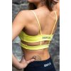 8B Dámska športová podprsenka NOLA žltá