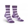 BRIDGEDALE Dámske trekové ponožky HIKE LIGHTWEIGHT MERINO PERFORMANCE BOOT lilac/purple - fialové
