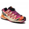 SALOMON Dámska bežecká obuv XA PRO 3D V9 W rose violet/dragon fire/papaya - pink
