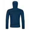 ORTOVOX Pánska mikina FLEECE LIGHT HOODY deep ocean - modrá