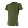 SENSOR Pánske tričko MERINO ACTIVE safari - zelené
