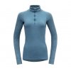 DEVOLD DUO ACTIVE MERINO 205 WOMAN ZIP NECK moon - modrá