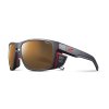 Slnečné okuliare JULBO SHIELD RA PF 2-4DL black translucent/orange - čierne