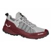 SALEWA Dámska treková obuv PEDROC PTX W alloy/syrah - sivá/červená