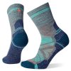 SMARTWOOL Dámske ponožky W HIKE LIGHT CUSHION MID CREW SOCKS stredne šedé