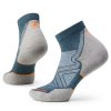 SMARTWOOL Dámske ponožky W RUN TARGETED CUSHION ANKLE SOCKS twilight blue - modré