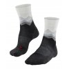 FALKE Dámske ponožky TREKKING TK2 EXPLORE black - black/white