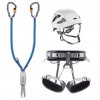 PETZL Ferrata set KIT VIA FERRATA VERTIGO 1 (Boreo veľkosť M/L, Corax veľkosť 1, Scorpio Vertigo)