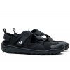 VIVOBAREFOOT Dámske barefoot sandále TRACKER SANDAL L obsidian - čierne