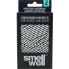 SMELL WELL pohlcovač zápachu ACTIVE biele pruhy - čierna/biela