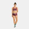 ORTOVOX Podprsenka 185 ROCK'N'WOOL SPORT TOP mountain rose - bordová