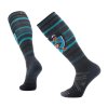 SMARTWOOL Ponožky SKI FULL CUSHION ALPINE EDGE PATTERN charcoal - čierne