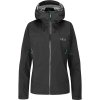 RAB Dámska bunda DOWNPOUR PLUS 2.0 JACKET WMNS black - čierna