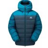 MOUNTAIN EQUIPMENT Pánska bunda SENJA JACKET majolika/ mykonos - modrá