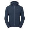 RAB Pánska mikina NEXUS HOODY deep ink - modrá