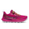 SAUCONY Dámska bežecká obuv PEREGRINE 15 magenta/black - red/black