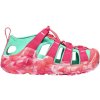 KEEN Detské sandále HYPERPORT H2 raspberry/pool blue - ružové