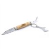 MAM Zatvárací nôž s vidličkou a otváračom TRADITIONAL 2023- buk, 6,1 cm