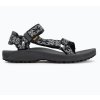 TEVA Dámske sandále WINSTED archive florar black gray - čierne (Veľkosť EU - komplet 37)