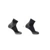 Športové ponožky SALOMON X ULTRA ACCESS QUARTER 2-PACK antracit/čierna - čierne (Veľkosť L)