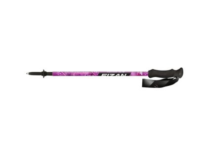 FIZAN Trekkingstöcke COMPACT MS magenta - rot