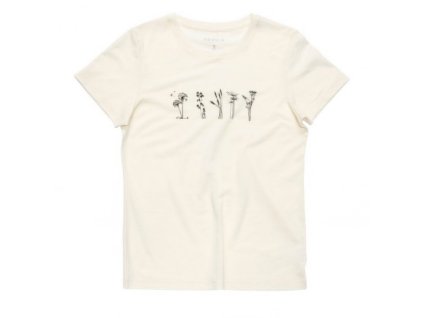 DEVOLD Women's FLOWERS TEE WMN weiß - weiß (Größe L)