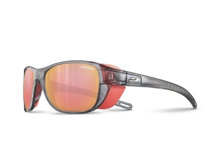 113184 julbo sonnenbrille camino sp3 cf glanzend transluzent grau transparent grau