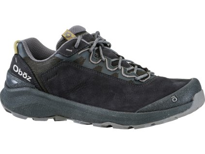 OBOZ Herren-Trekkingschuhe COTTONWOOD LOW B-DRY WATERPROOF schwarz Meer - schwarz (Größe EU - komplett 42,5)