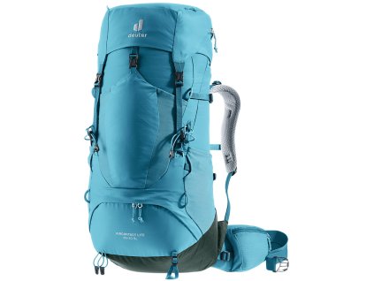 111708 deuter damsky turisticky batoh aircontact lite 35 10 sl lagoon ivy modry