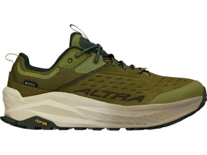 ALTRA Herren-Trekkingschuhe OLYMPUS 6 HIKE LOW GTX staubig oliv - grün (Größe EU - komplett 42,5)