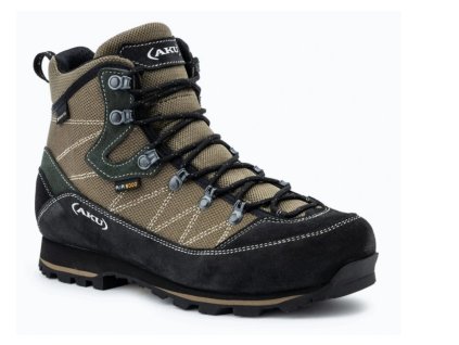 AKU Herren-Trekkingstiefel TREKKER LITE 3. WIDE GTX dunkelbraun/antrac - braun (Größe EU - komplett 43)
