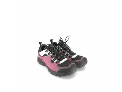 BAZAR - ALPINE PRO Damen-Trekkingschuhe OMERE PTX anemone - rot (Größe EU - komplett 41)