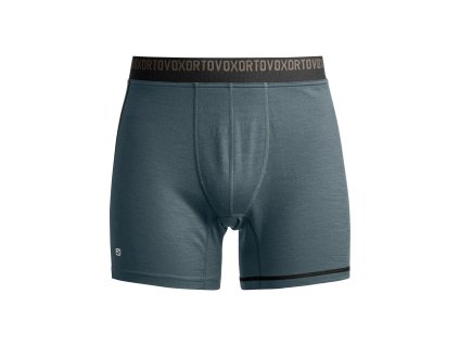 ORTOVOX Herren Boxer 185 ROCK'N'WOOL BOXER dunkel arktikgrau - grau (Größe L)