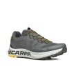 SCARPA Men's SPIN PLANET Laufschuhe anthrazit/safran - grau (Größe EU - komplett 41)