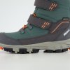 MEINDL Kinder-Winterstiefel VISBY JUNIOR GTX schilf/orange - grün (Größe EU - komplett 32)
