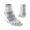 INJINJI RUN LIGHTWEIGHT MINI CREW ULTRA-THIN SOCKS grau (Größe L)