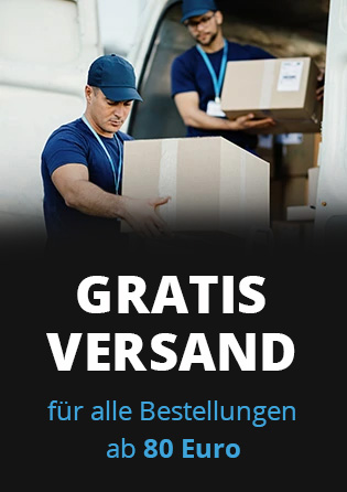 Gratis Versand ab 80 Eur