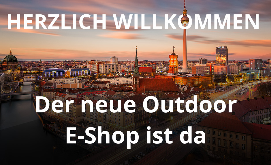 Der neue Outdoor E-Shop  ist da