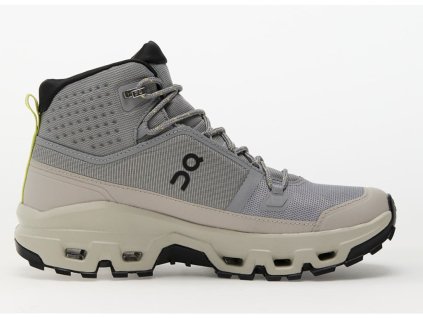 ON Damen-Trekkingschuhe CLOUDROCK MID WATERPROOF alloy/ice - grau