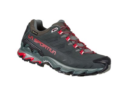 LA SPORTIVA Damen-Trekkingstiefel ULTRA RAPTOR II LEATHER W's WIDE GTX anthrazit/lollipop - grün