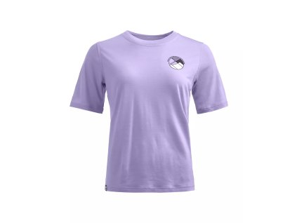 ORTOVOX Damen-T-Shirt 140 COOL ROUND LANDSCAPE TS lush lavender - lila