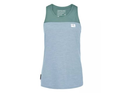 ORTOVOX Damen Tank Top 150 COOL LOGO TOP artic grau - grau
