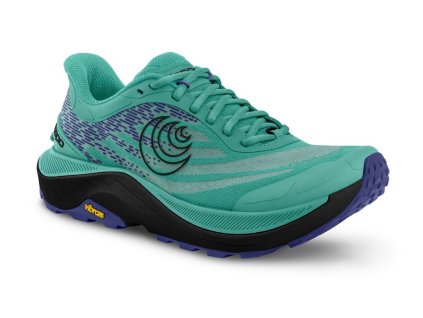 TOPO ATHLETIC Damen ULTRAVENTURE 4 aqua/schwarz Laufschuhe - blau