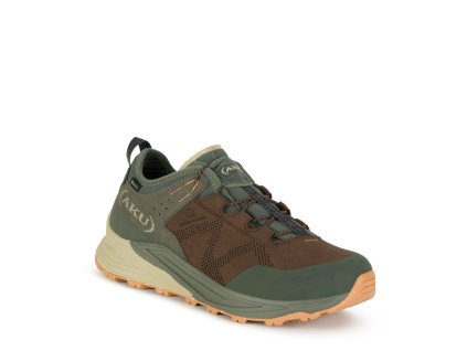 AKU Herren-Trekkingstiefel OMNIA V-LIGHT GTX braun/grün
