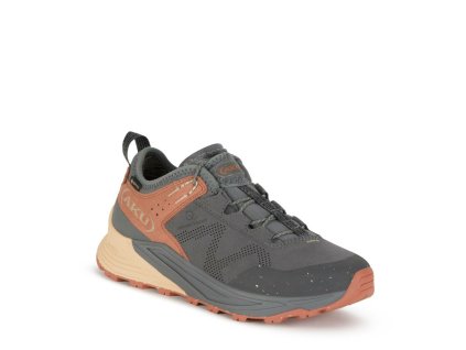AKU Herren-Trekkingstiefel OMNIA V-LIGHT GTX grau/orange - grau
